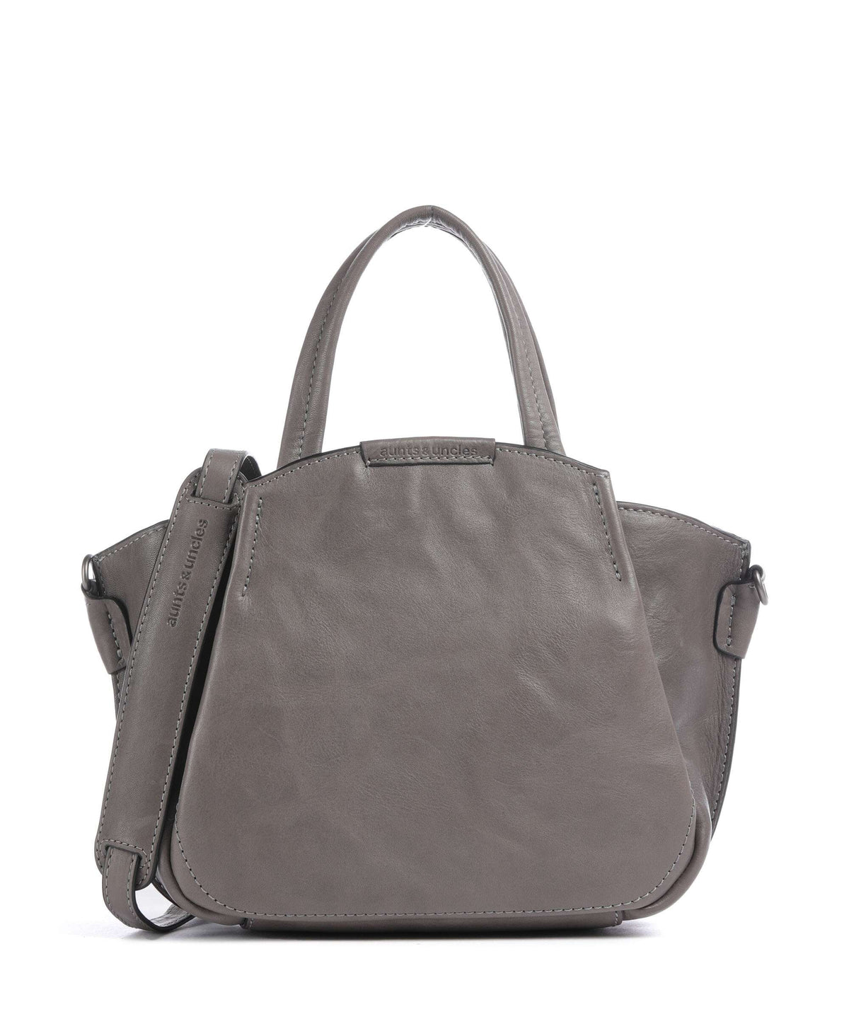 Aunts & Uncles Grandma's Luxury Club Mrs. Plum Crumble Handbag oyster grey