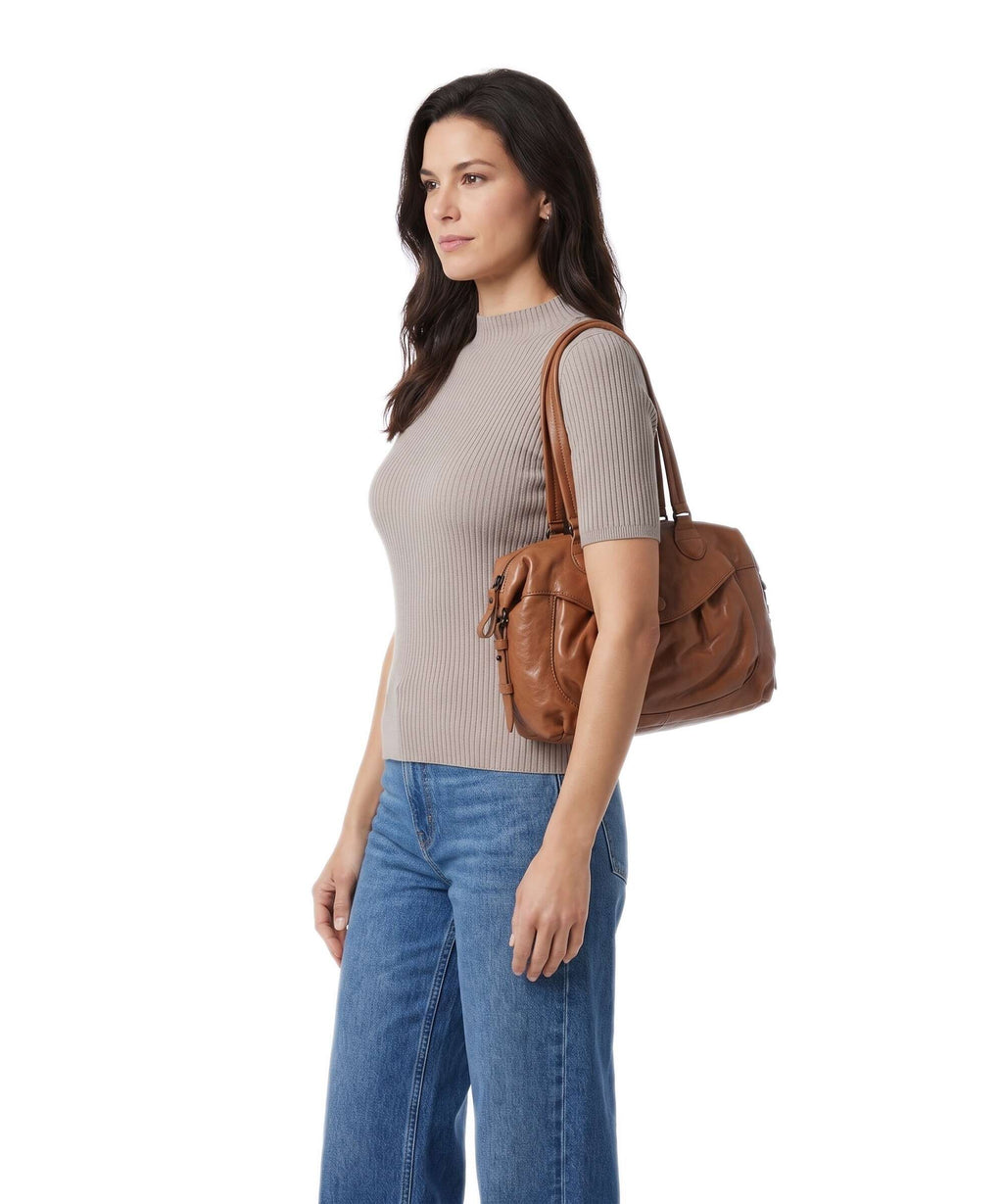 Aunts & Uncles Grandma's Luxury Club Mrs. Churro Shoulder bag caramel