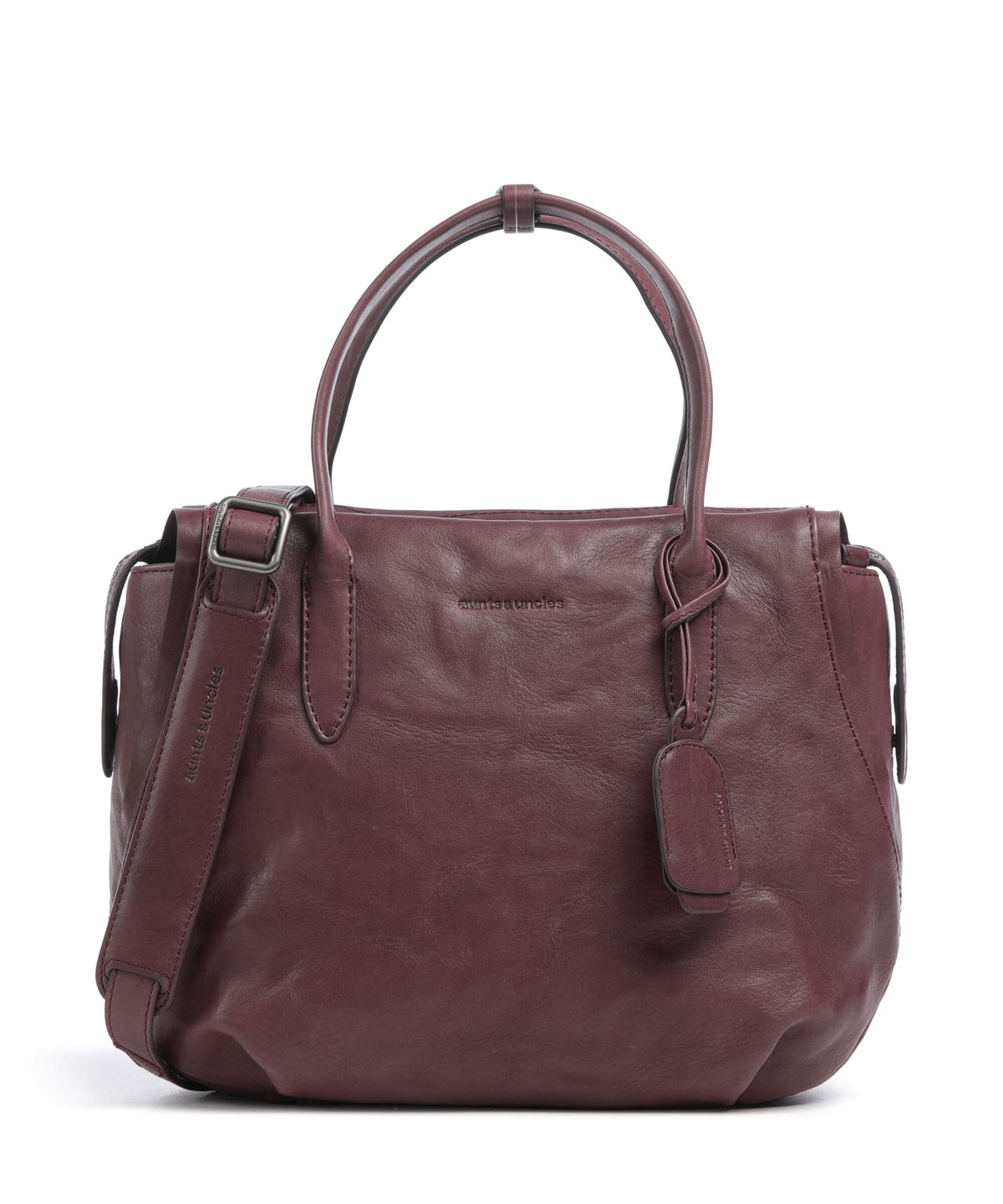 Aunts & Uncles Grandma's Luxury Club Mrs. Profiterole Handbag dark cherry