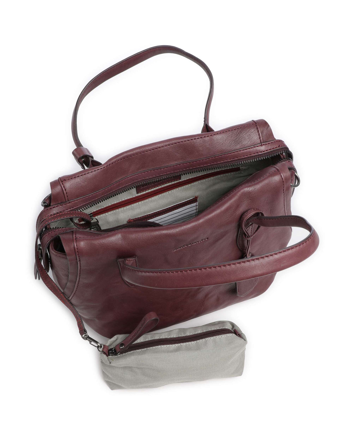 Aunts & Uncles Grandma's Luxury Club Mrs. Profiterole Handbag dark cherry
