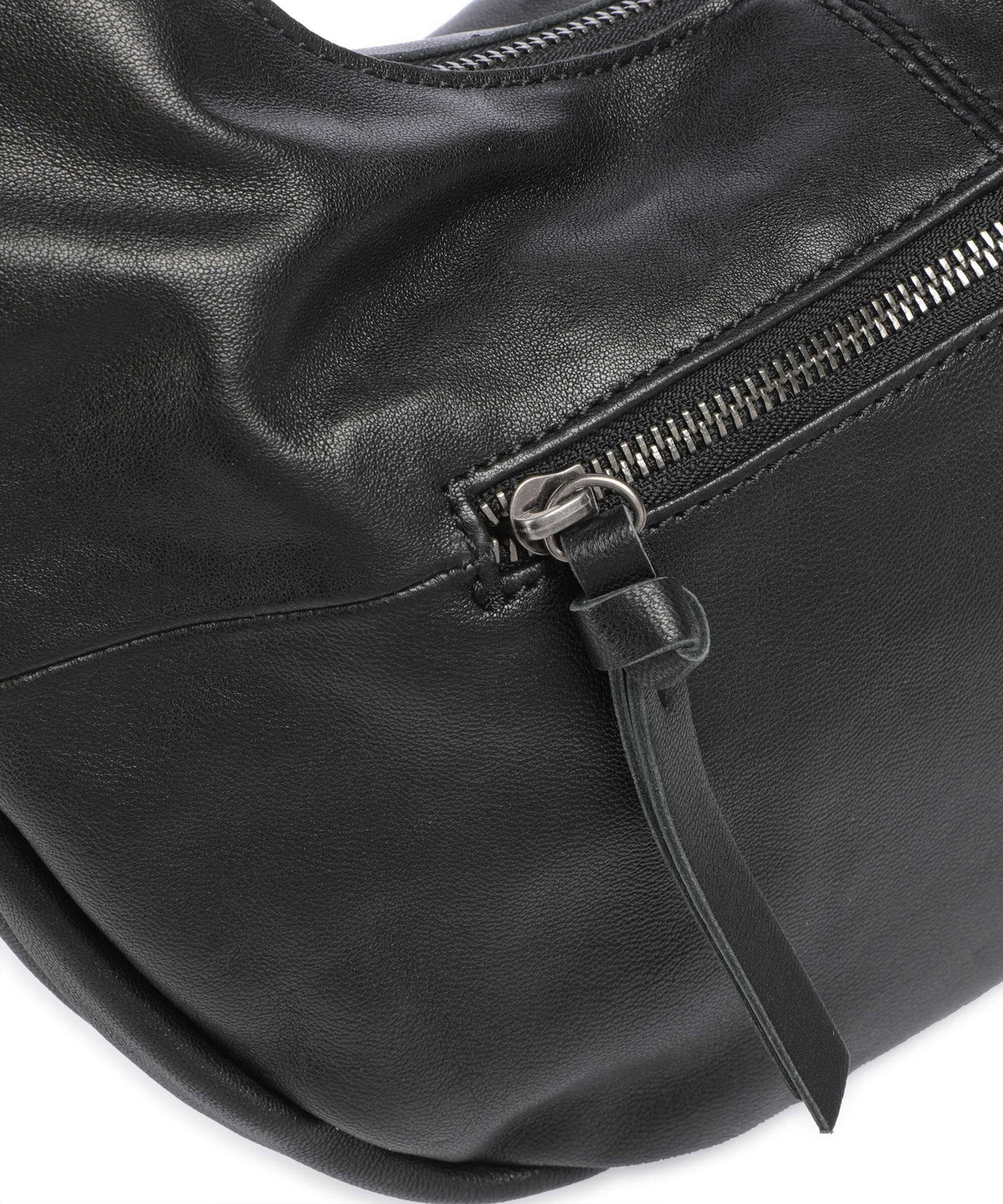 FredsBruder Take A Smile Big Hobo bag black