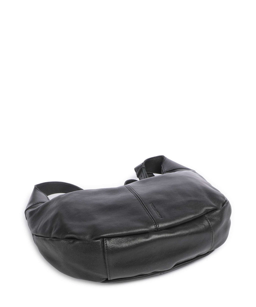 FredsBruder Take A Smile Big Hobo bag black