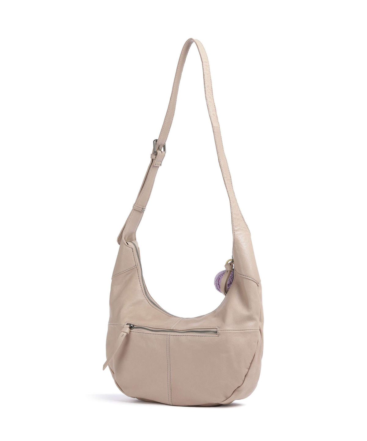 FredsBruder Take A Smile Big Hobo bag chai latte