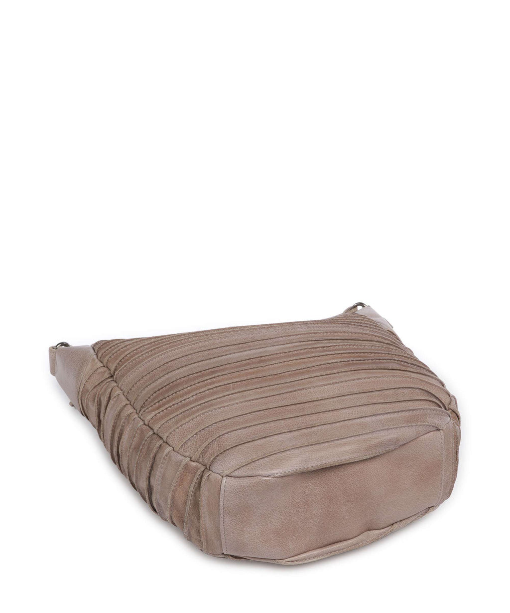 FredsBruder Bestseller Riffeltier S Hobo bag dirty stone