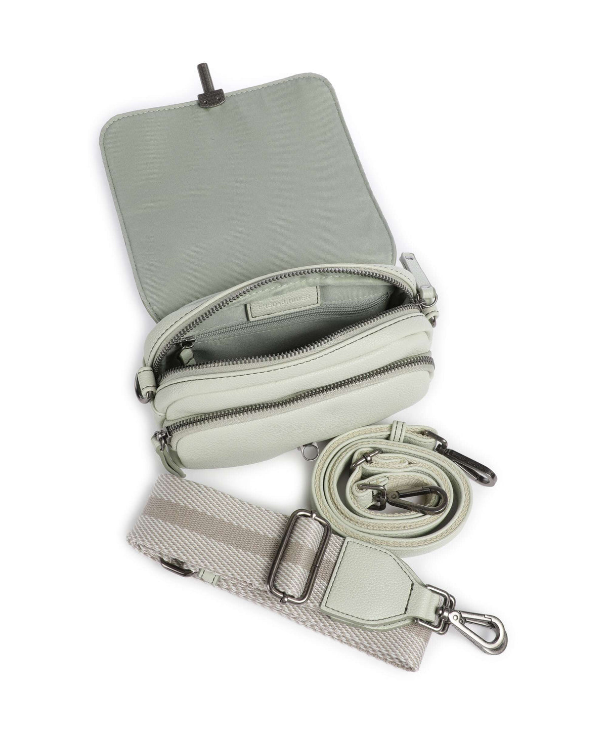 FredsBruder Bestie Crossbody bag light matcha green