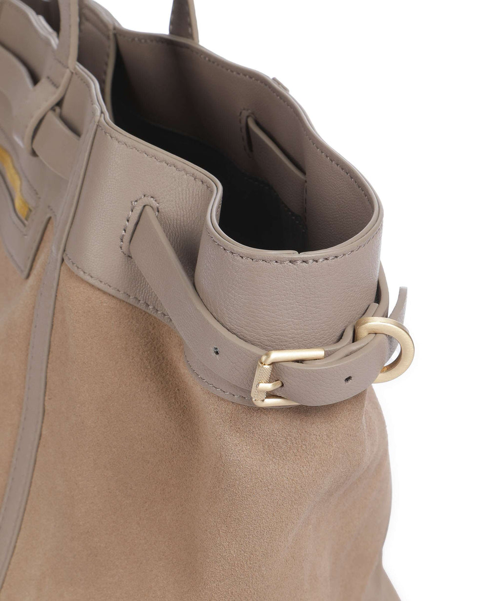 Les Visionnaires Felicia Cozy Tote bag mushroom/capuccino beige
