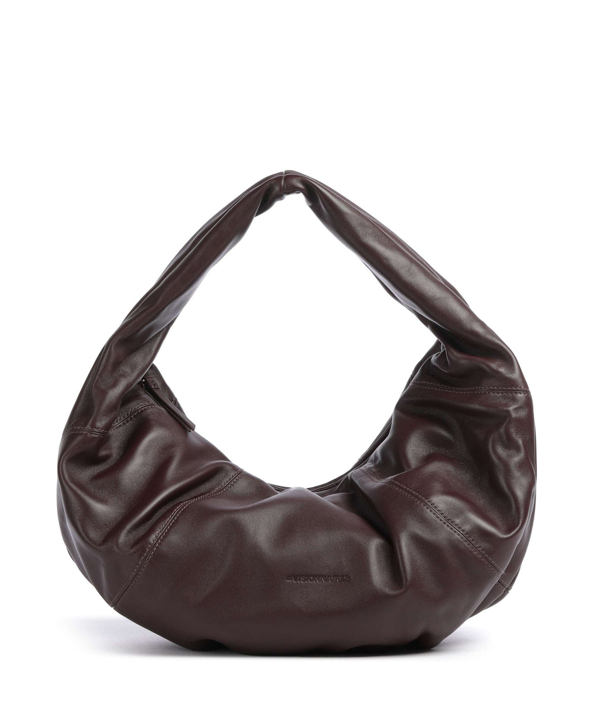 Les Visionnaires Greta Icon Silky Hobo bag vinyard red