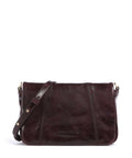 Les Visionnaires Mila Icon Crinkle Crossbody bag bordeaux red