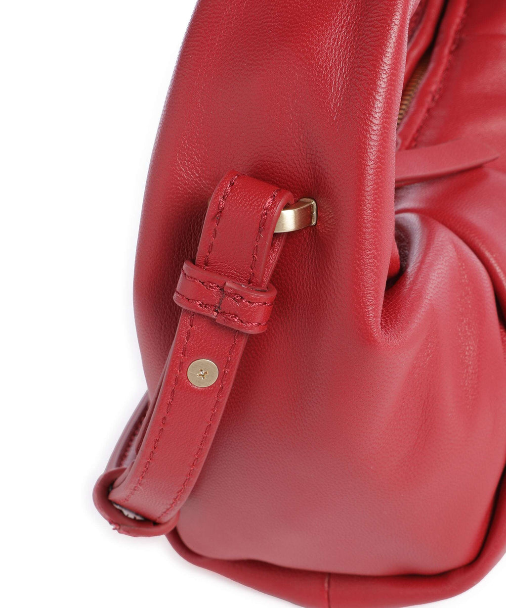 Les Visionnaires Greta Essential Silky Mini Crossbody bag rouge