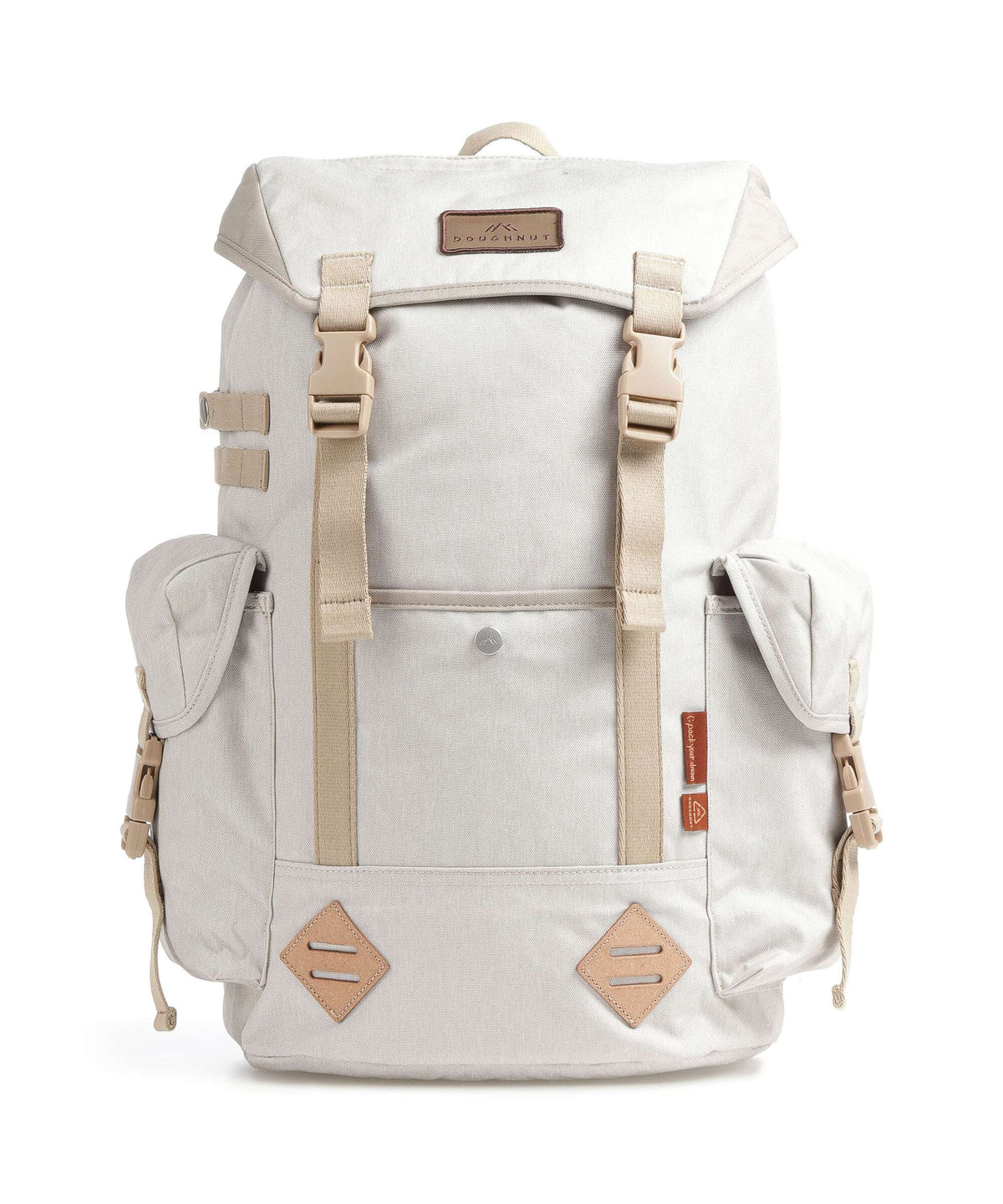 Doughnut Happy Camper Grounder Hiking backpack ivory
