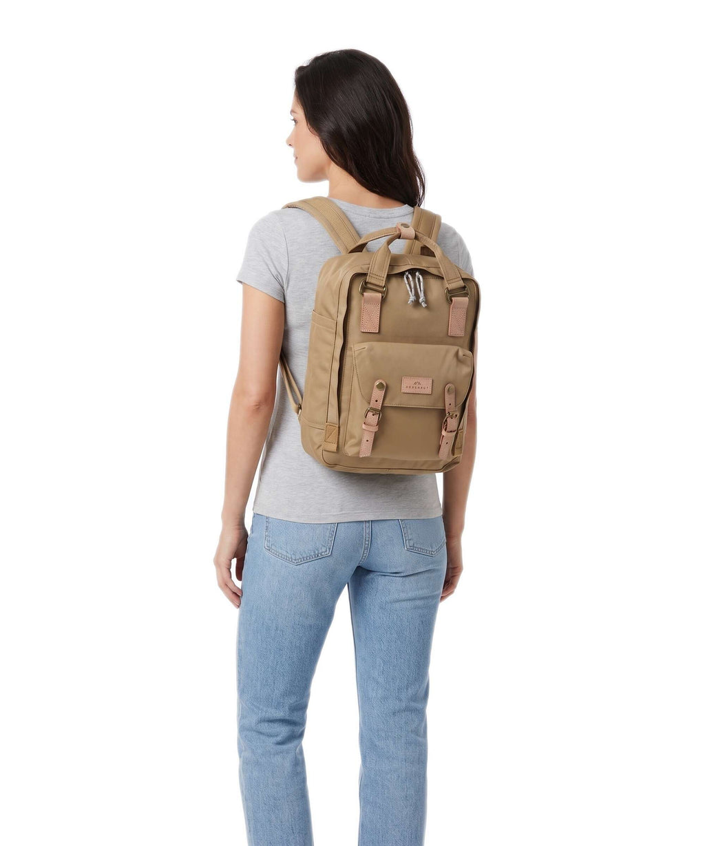 Doughnut Reborn Macaroon Backpack camel