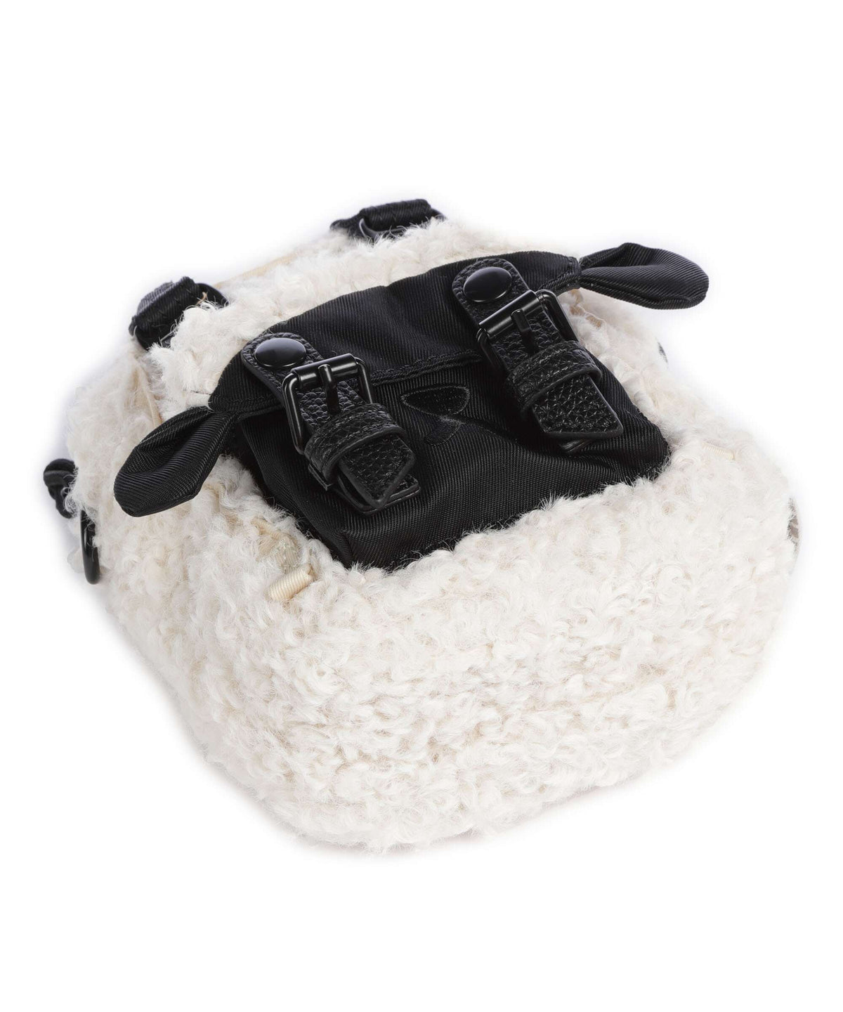 Doughnut Fairies & Friends Macaroon Tiny Crossbody bag white/black