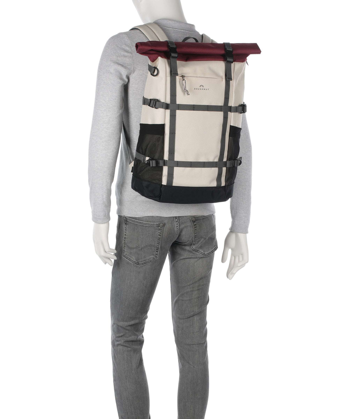 Doughnut Reborn Paratrooper Backpack stone/wine