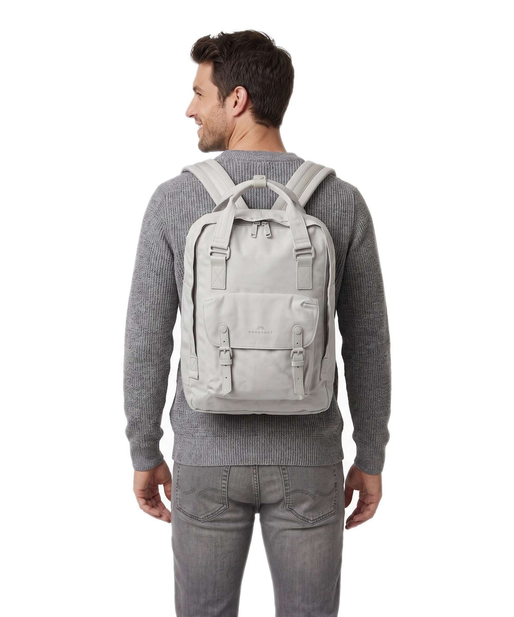 Doughnut Mediative Macaroon Large Backpack sand 