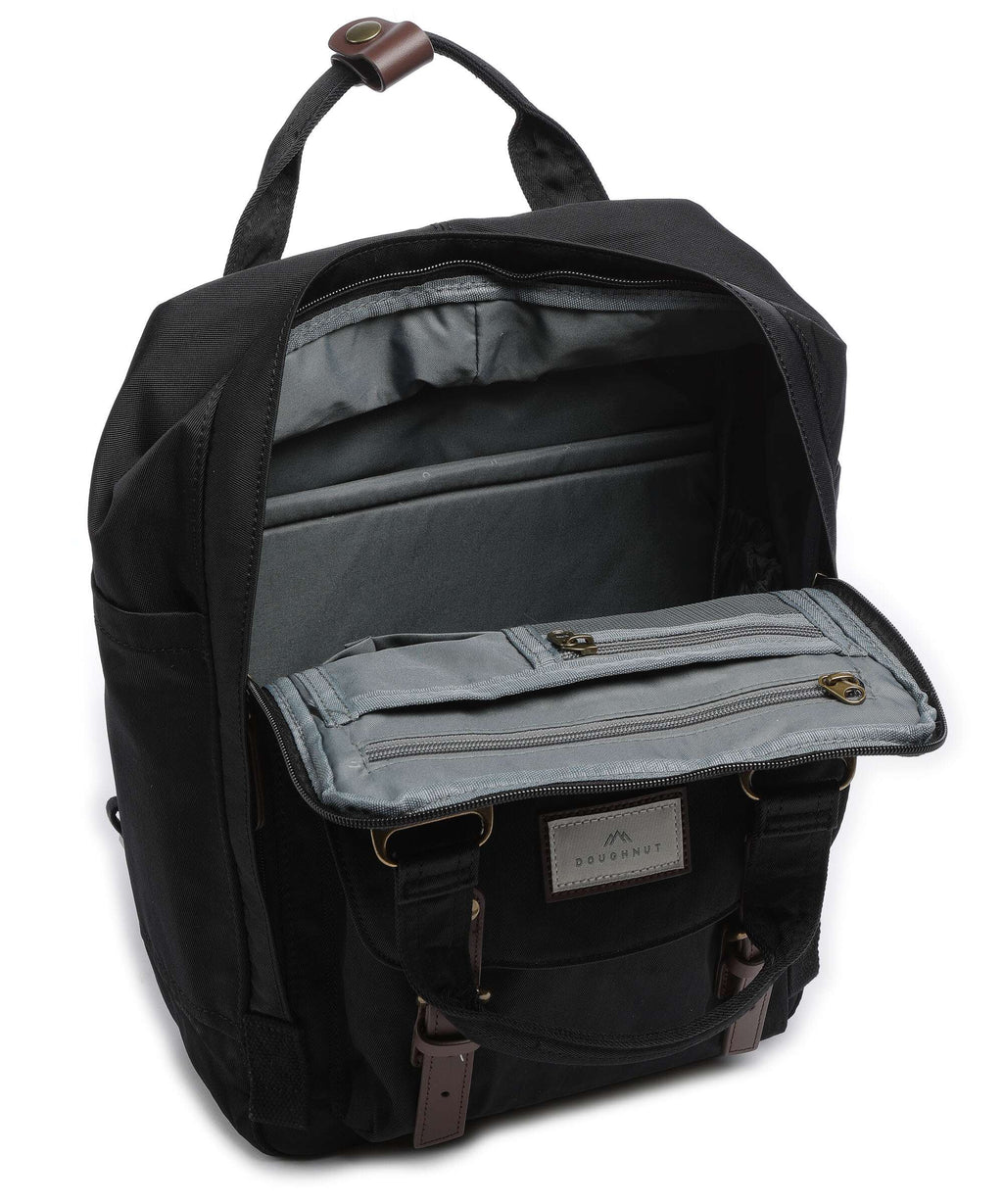 Doughnut Macaroon Backpack black