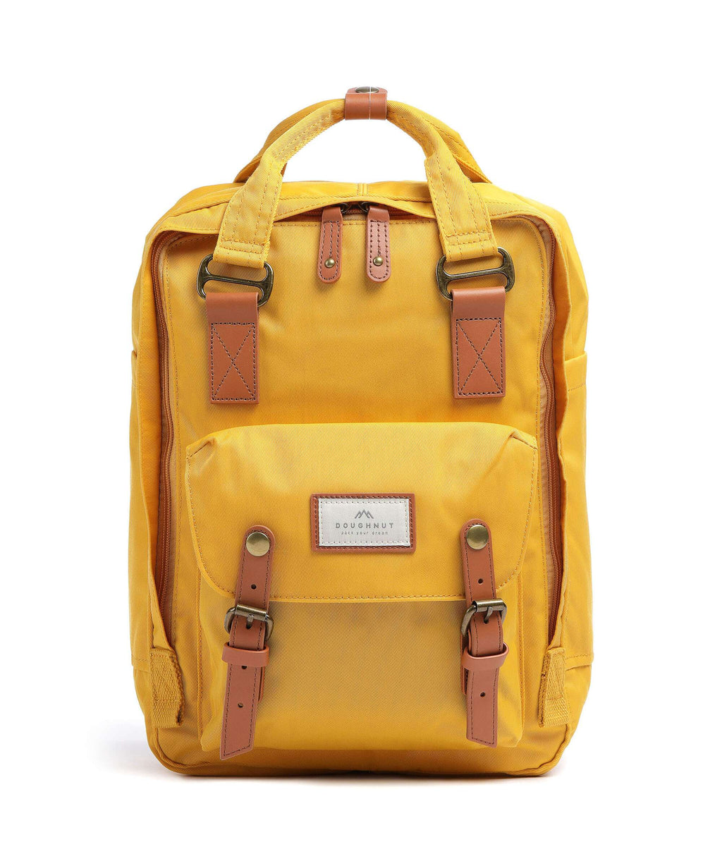 Doughnut Macaroon Backpack mustard