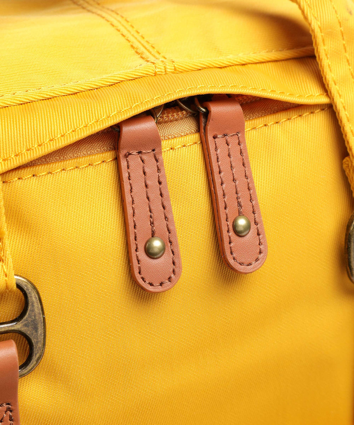 Doughnut Macaroon Backpack mustard