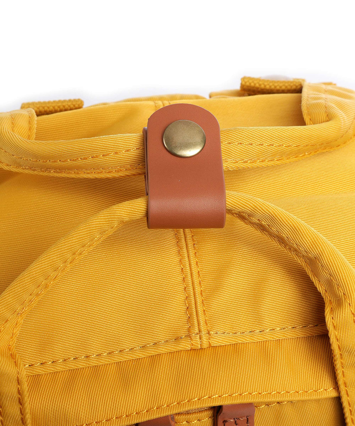 Doughnut Macaroon Backpack mustard