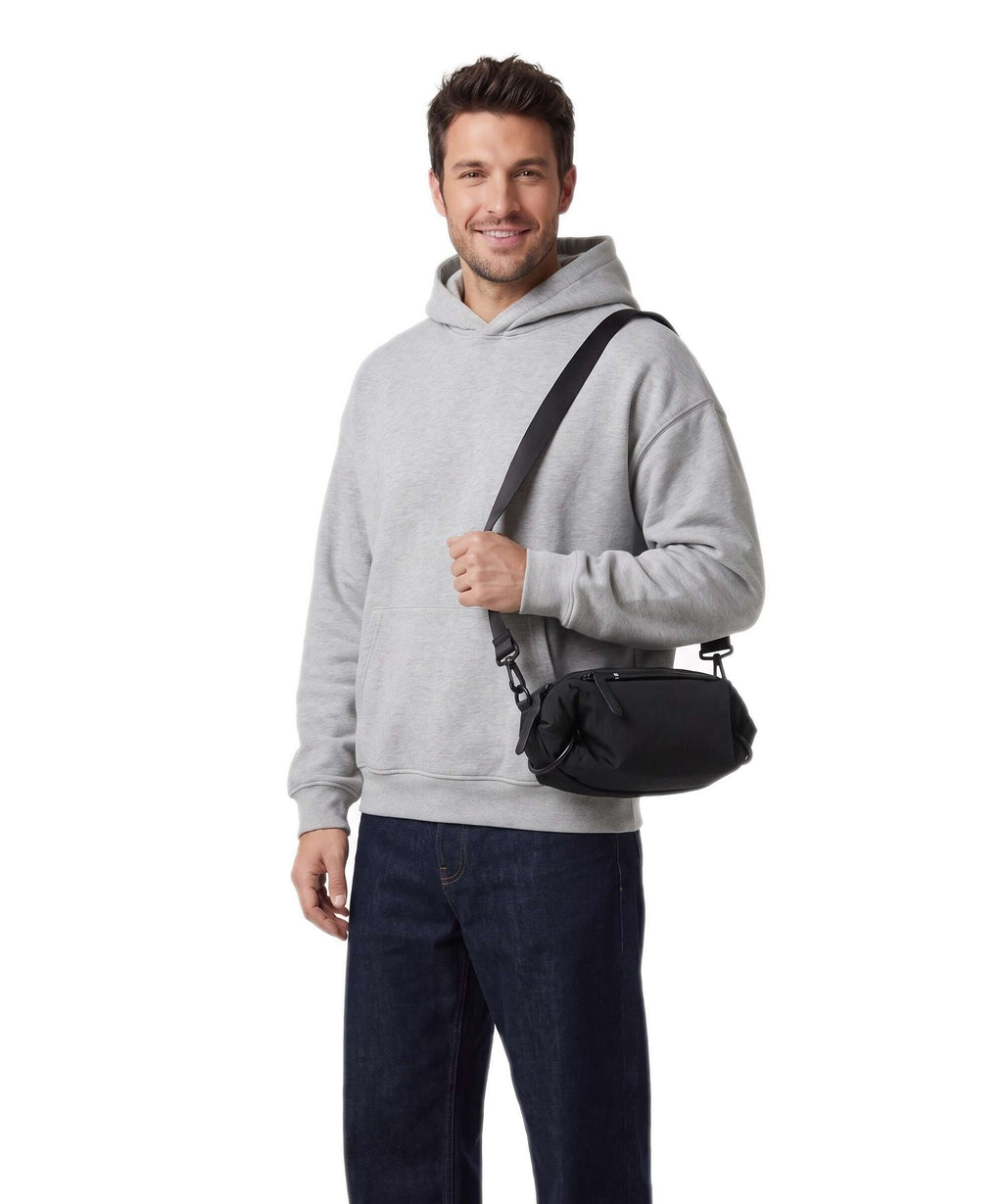 Côte&Ciel Smooth Crossbody bag black