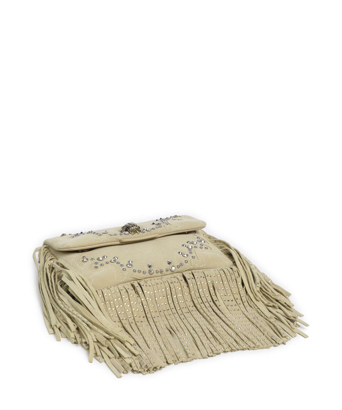 Kurt Geiger Oxford Fringe Small Shoulder bag beige