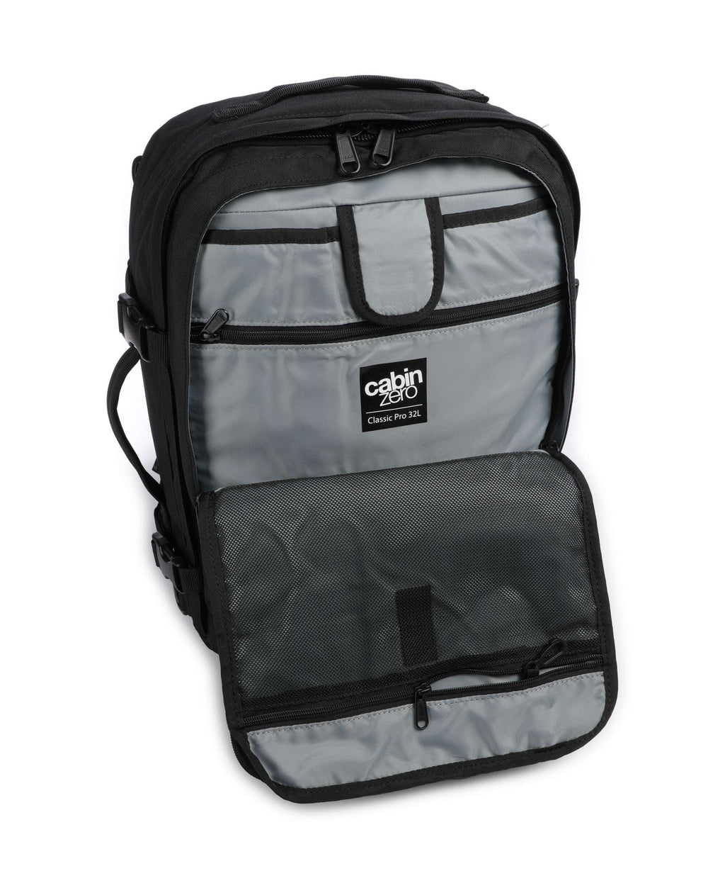 Cabin Zero Classic Pro 32 Plus Travel backpack absolute black