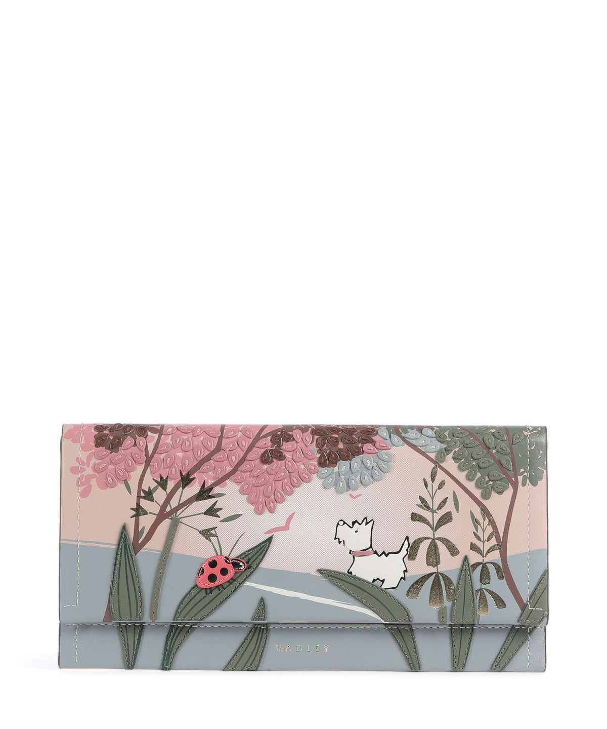 Radley London Spring Meadow Wallet prairie pink