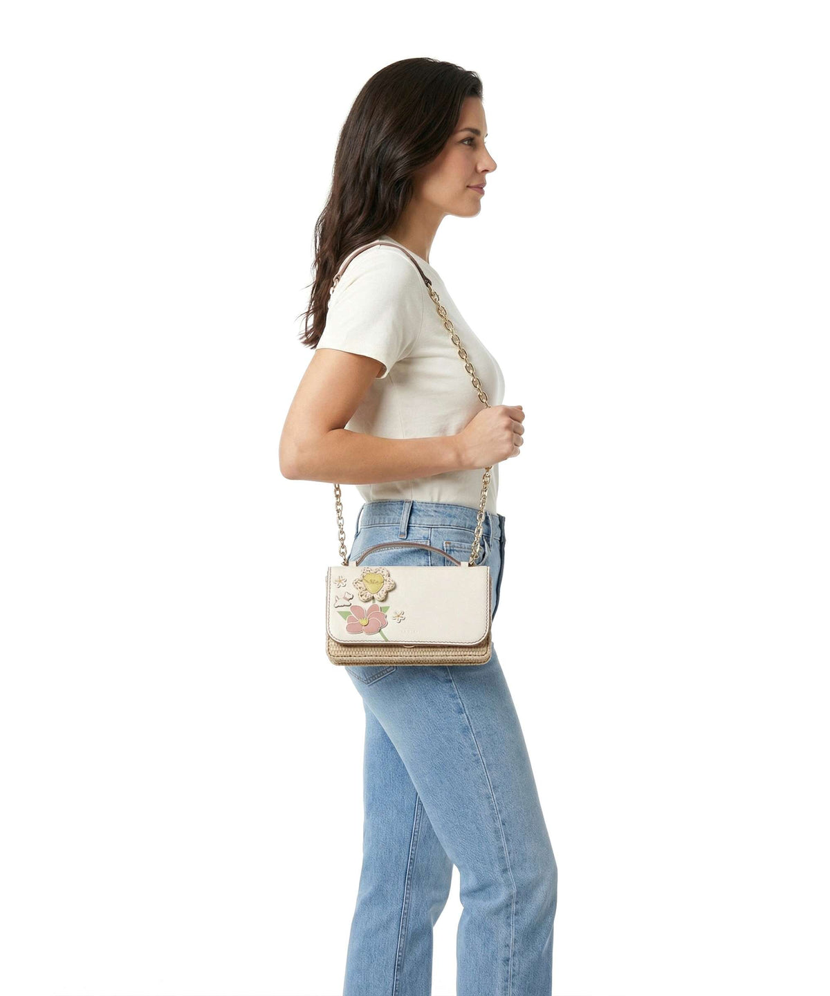 Radley London Spring Blooms Crossbody bag natural