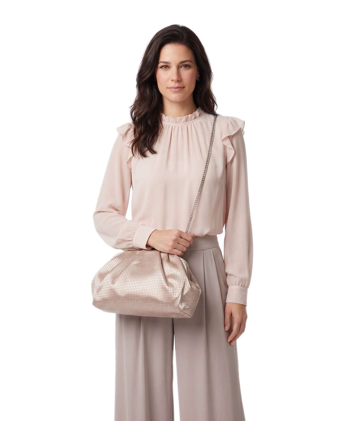 Ted Baker Anssa Clutch bag nude