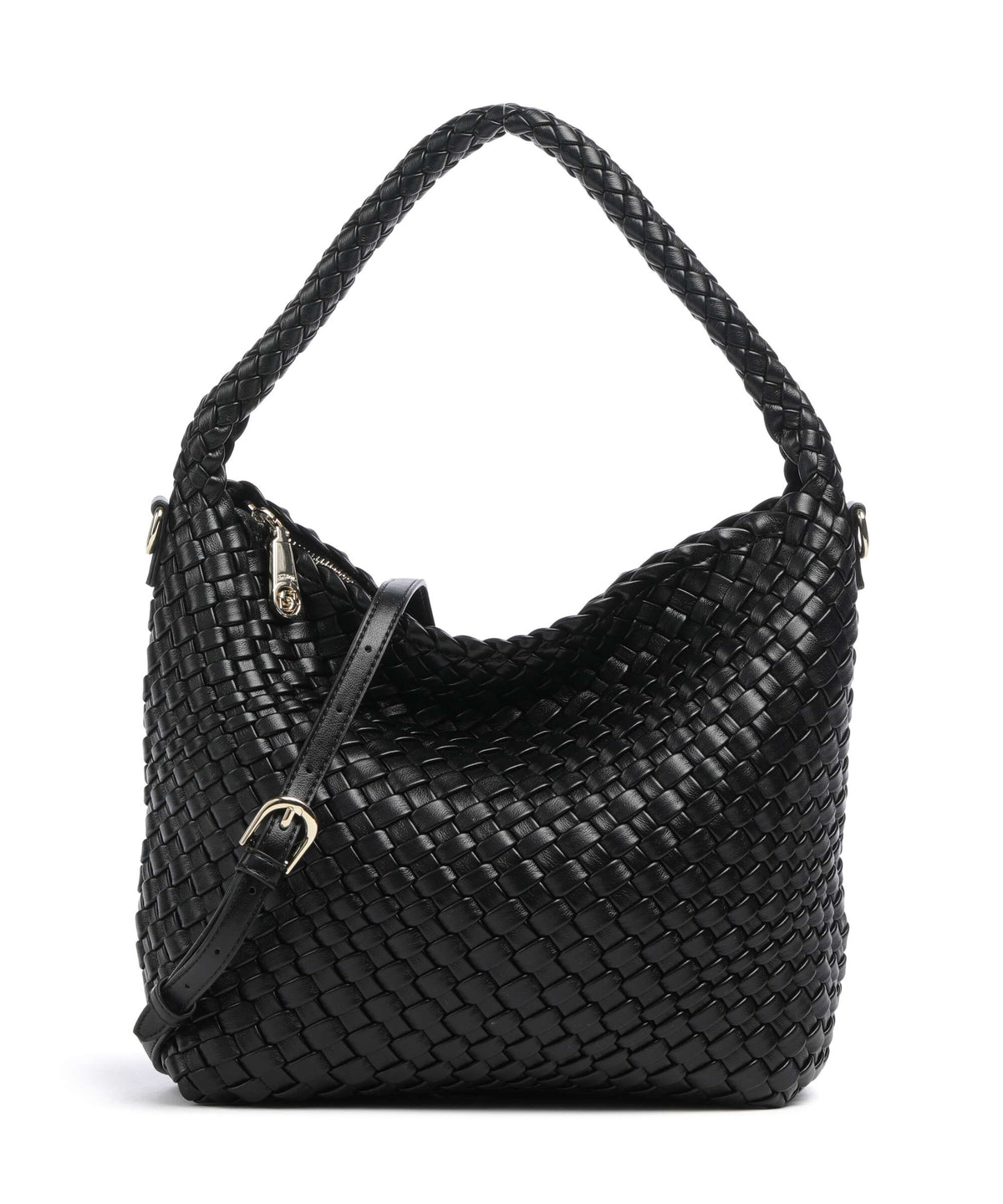 Dune London Deliberate M Bucket bag black