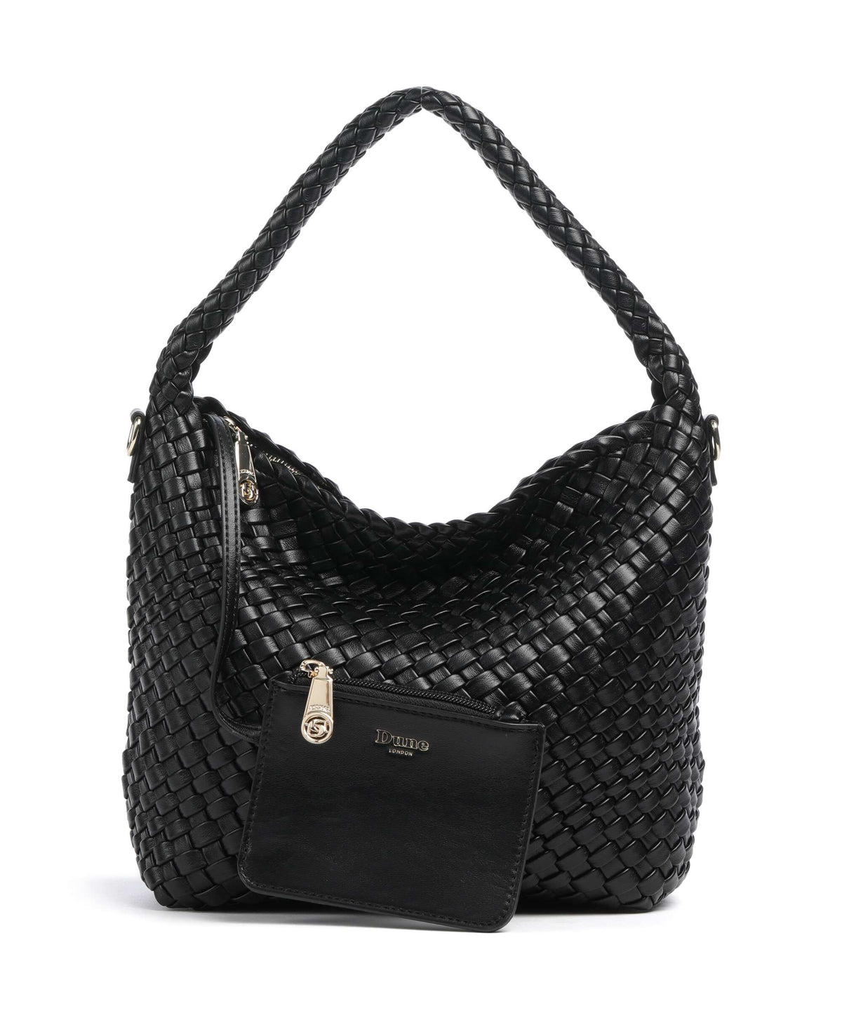 Dune London Deliberate M Bucket bag black