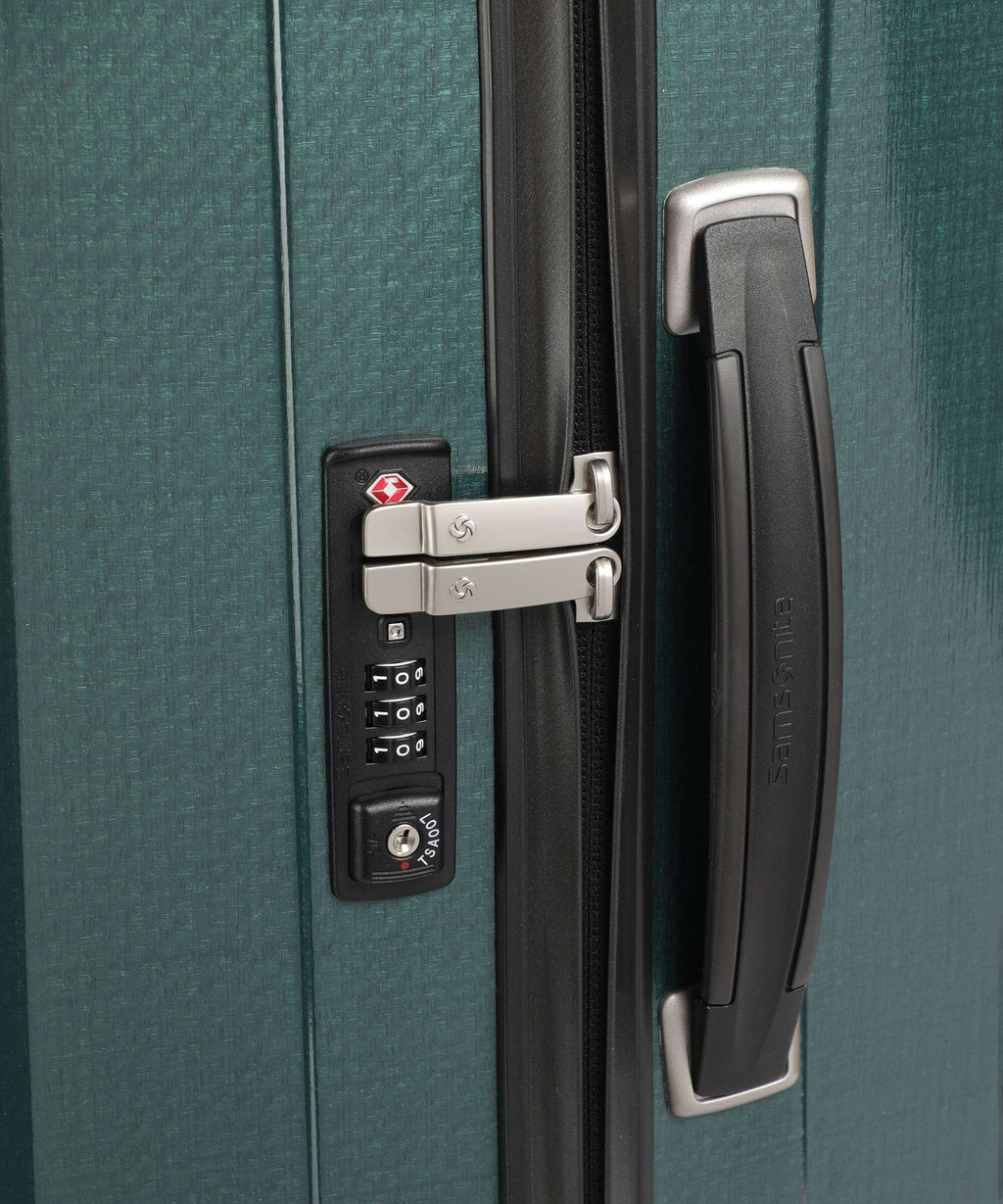 Samsonite Lite-Cube Spinner (4 wheels) racing green