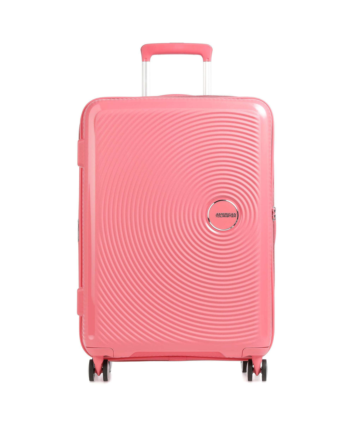 American Tourister Soundbox Spinner (4 wheels) sun kissed coral