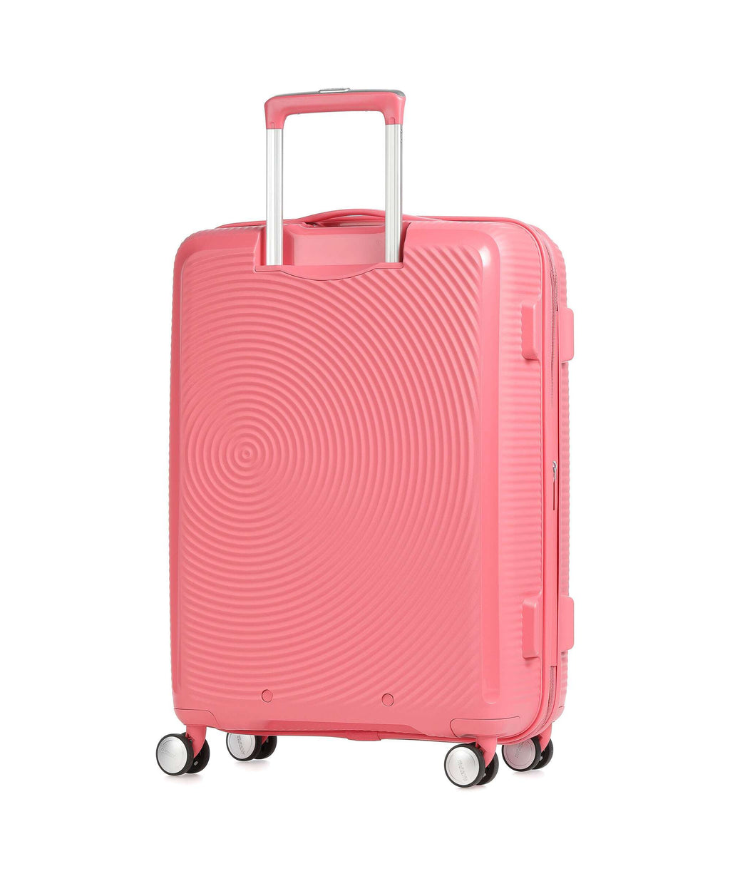 American Tourister Soundbox Spinner (4 wheels) sun kissed coral