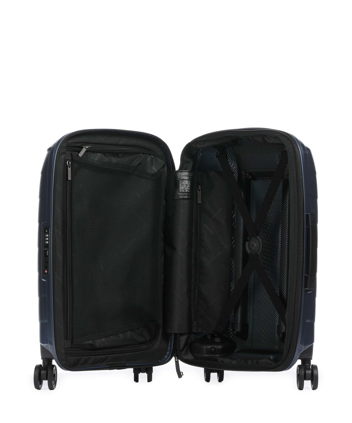 Samsonite Attrix EXP Spinner (4 wheels) steel blue