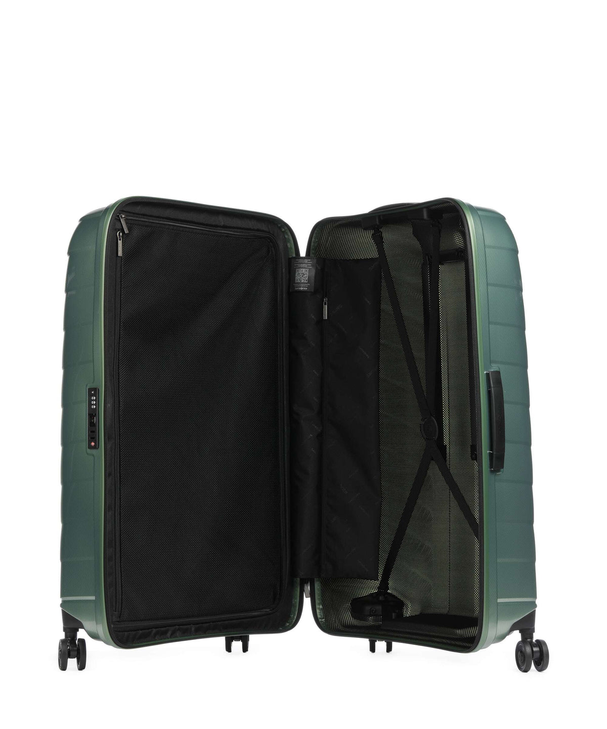 Samsonite Attrix Spinner (4 wheels) basil green