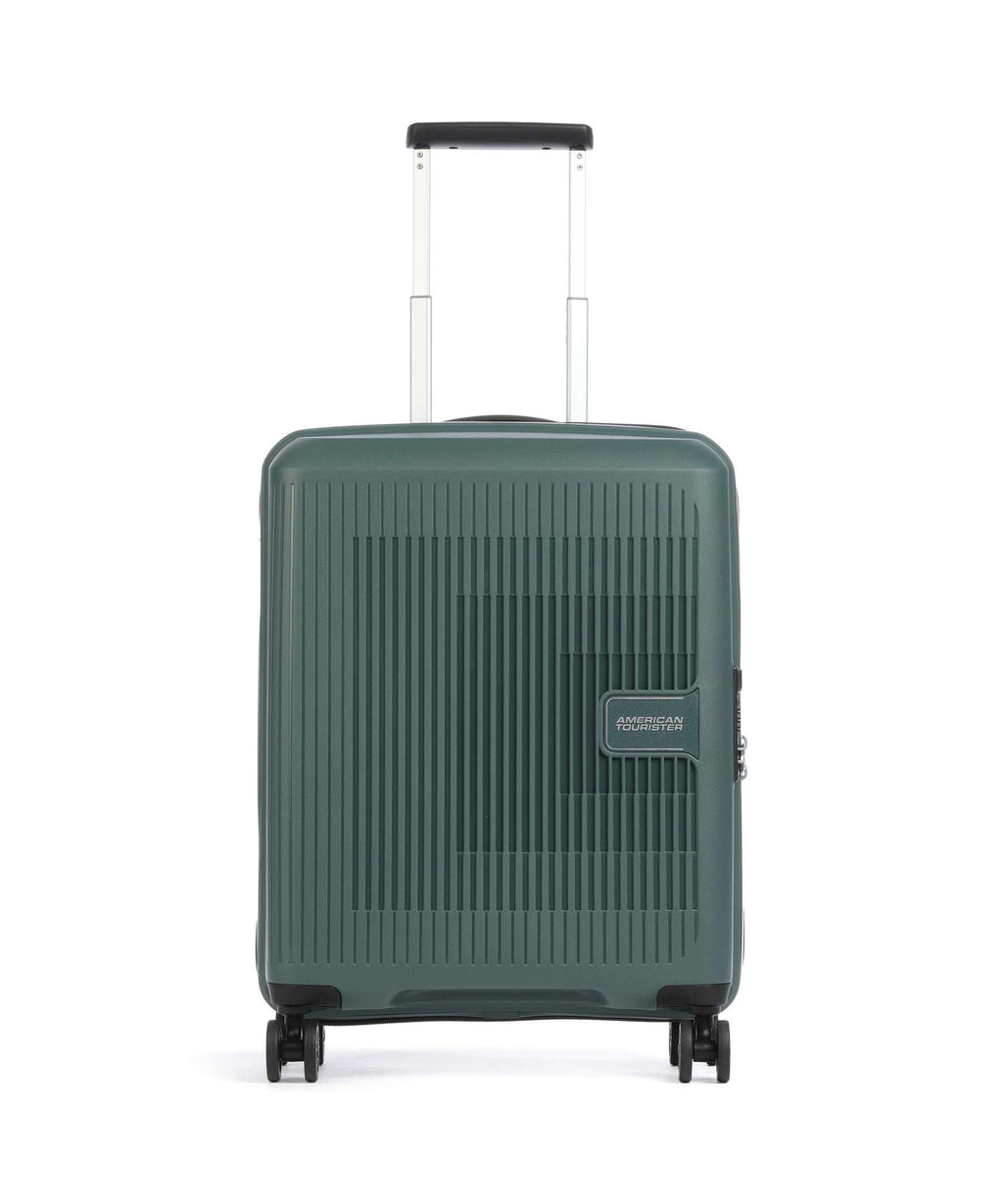 American Tourister Aerostep Spinner (4 wheels) dark forest