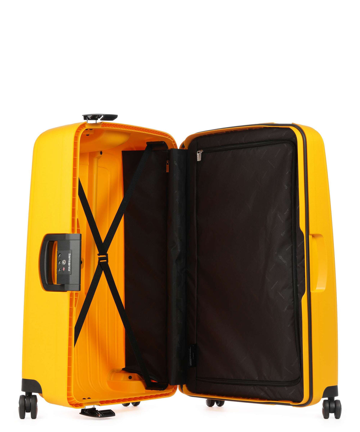 Samsonite S'Cure Spinner (4 wheels) honey yellow
