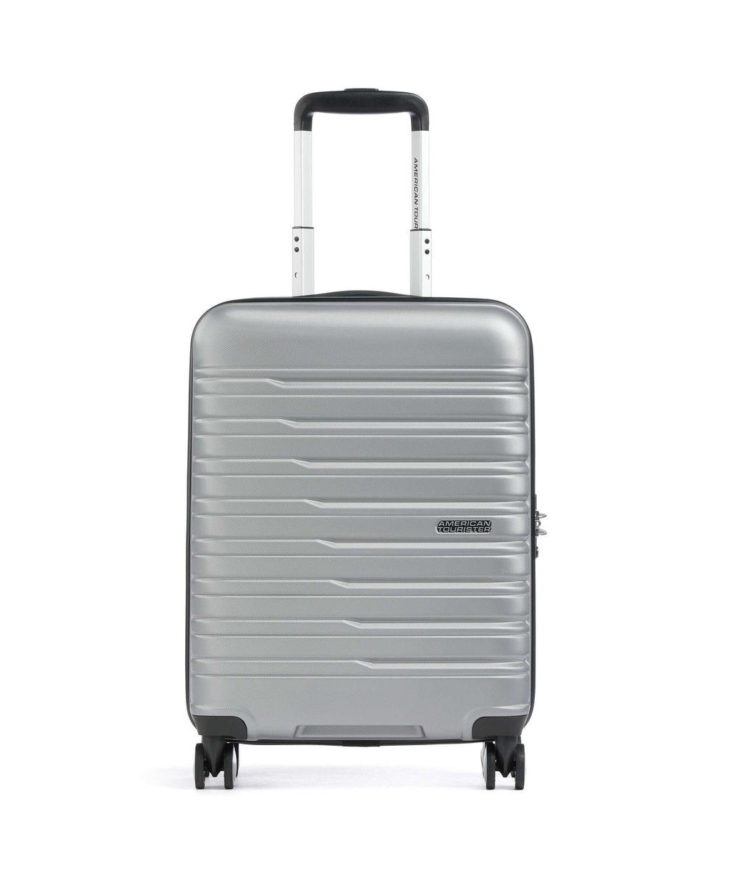 American Tourister Flashline Spinner (4 wheels) sky silver