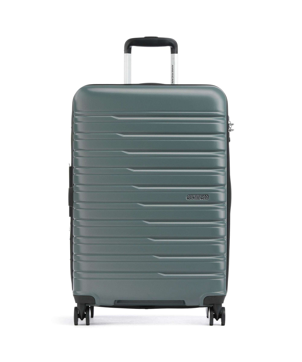 American Tourister Flashline Spinner (4 wheels) dark forest