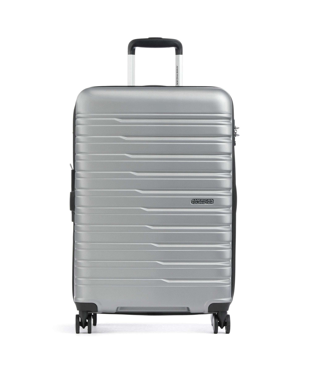 American Tourister Flashline Spinner (4 wheels) sky silver