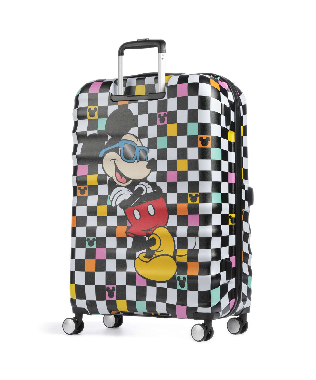American Tourister Wavebreaker Disney Spinner (4 wheels) mickey check