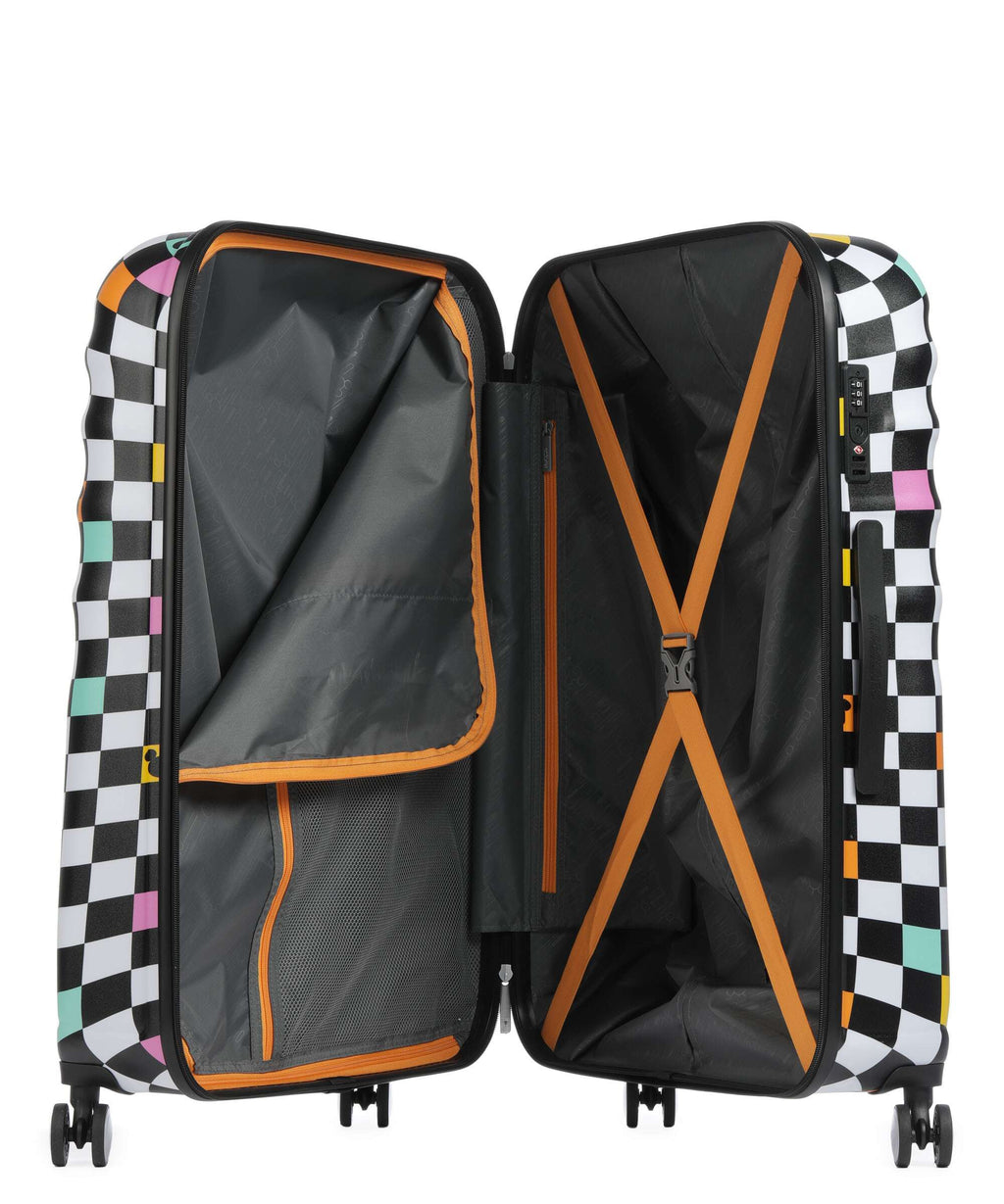 American Tourister Wavebreaker Disney Spinner (4 wheels) mickey check