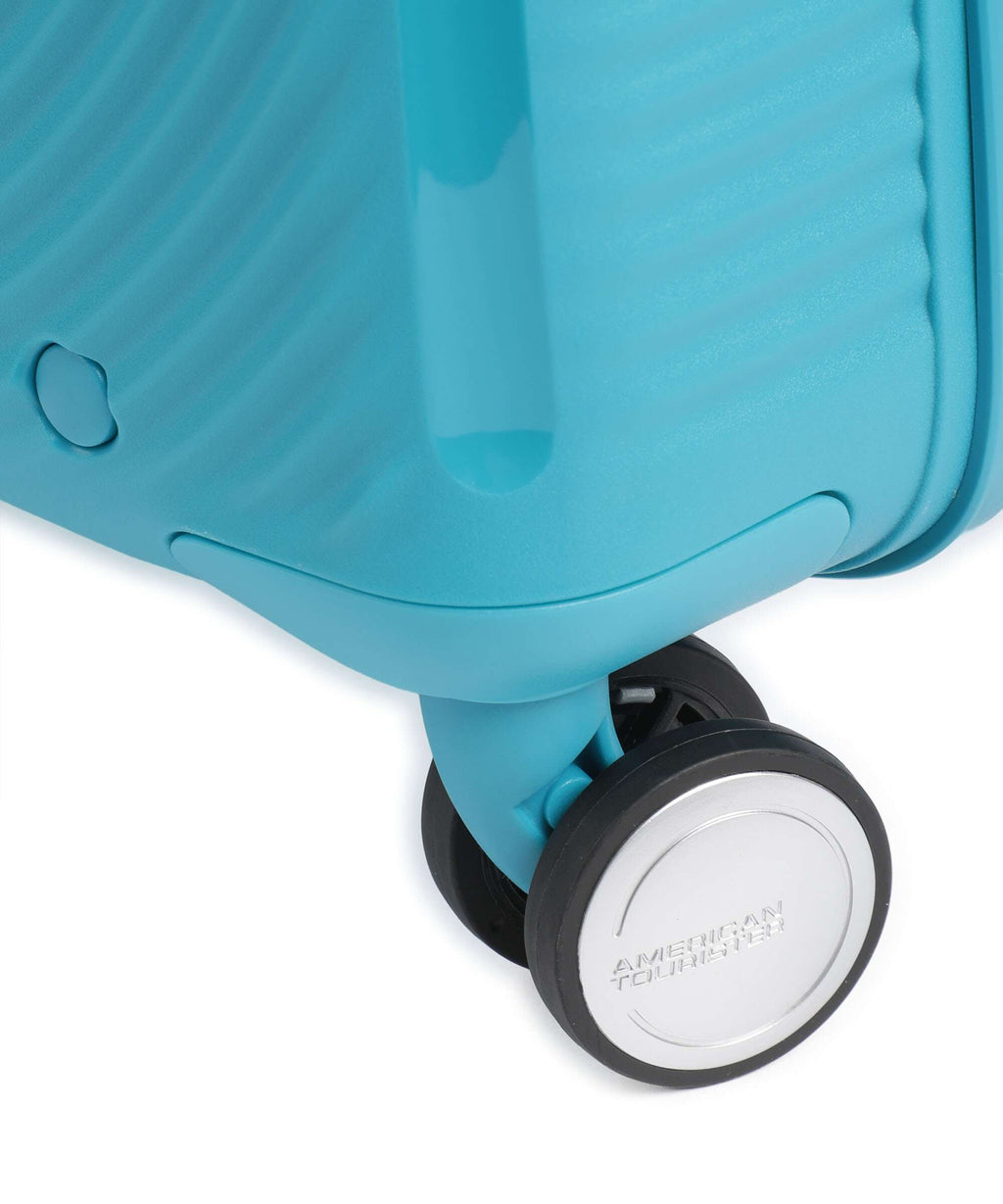 American Tourister Soundbox Mini Kids Trolley deep teal