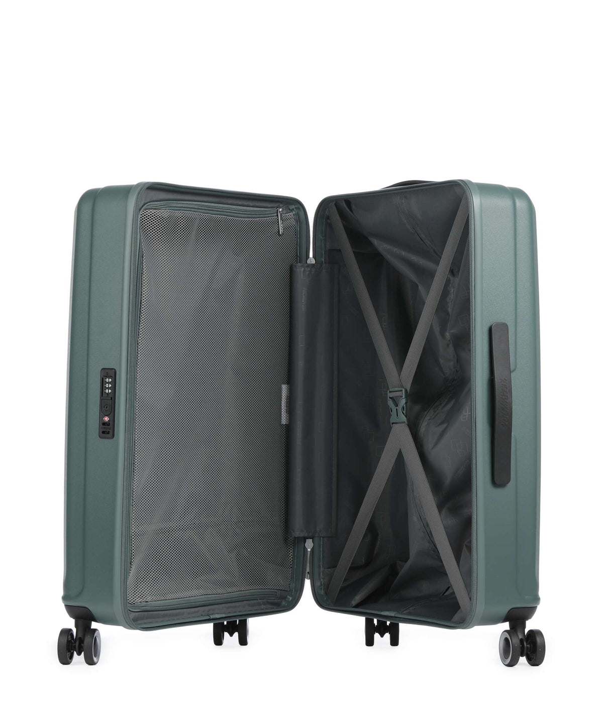 American Tourister Sunset Hills Spinner (4 wheels) dark forest