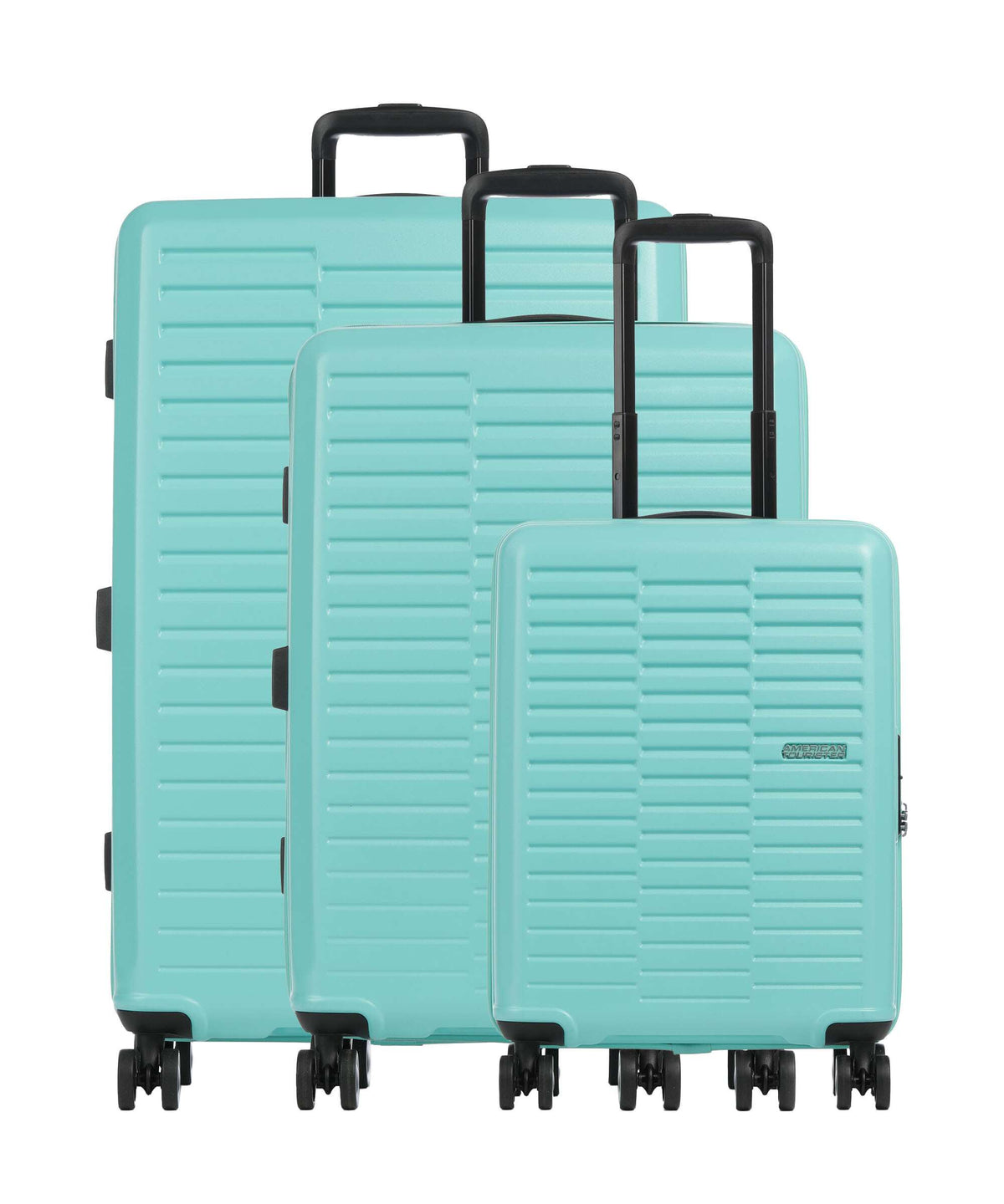 American Tourister Sunset Hills Suitcase set (4 wheels) mint green