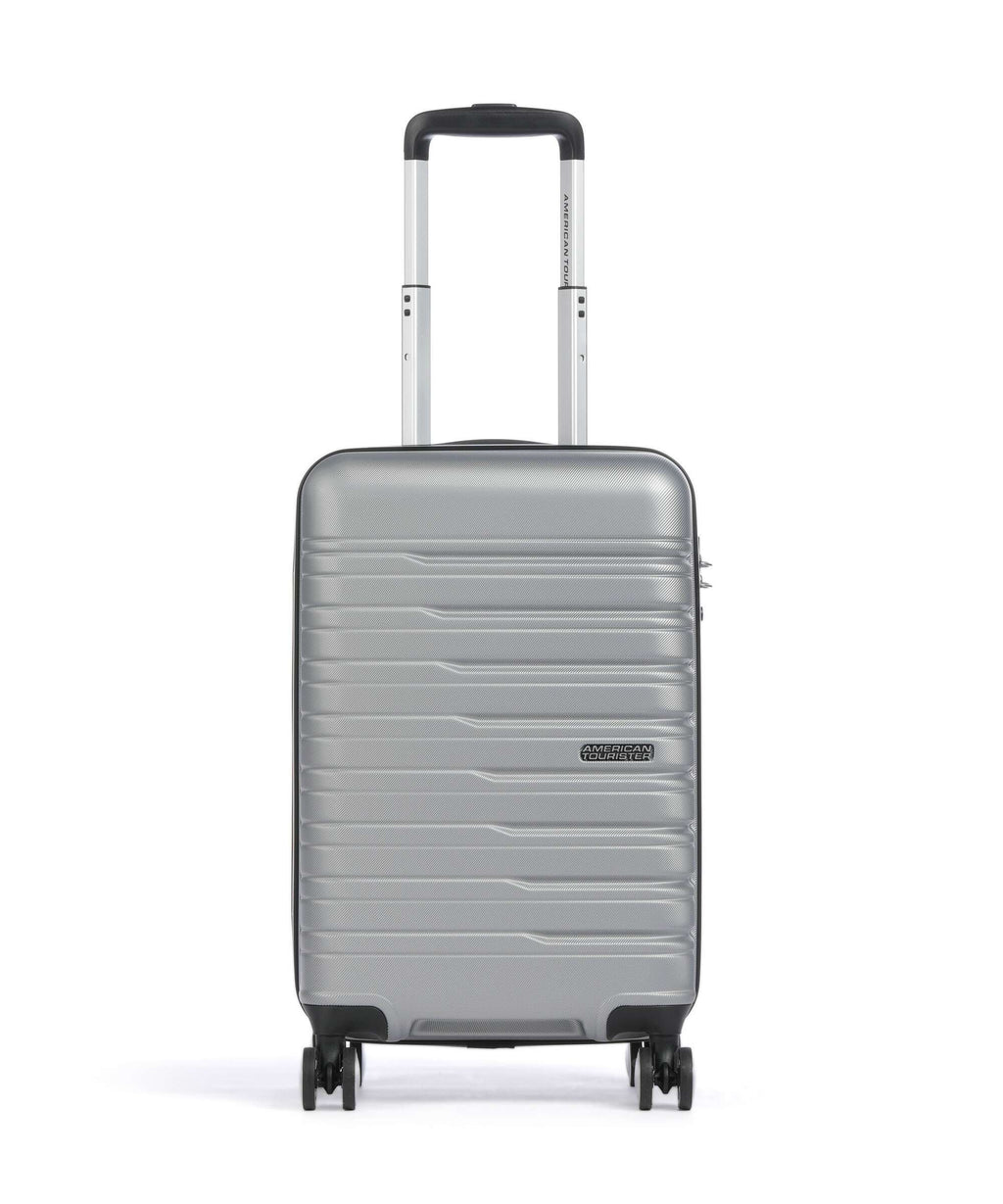 American Tourister Flashline Spinner (4 wheels) sky silver