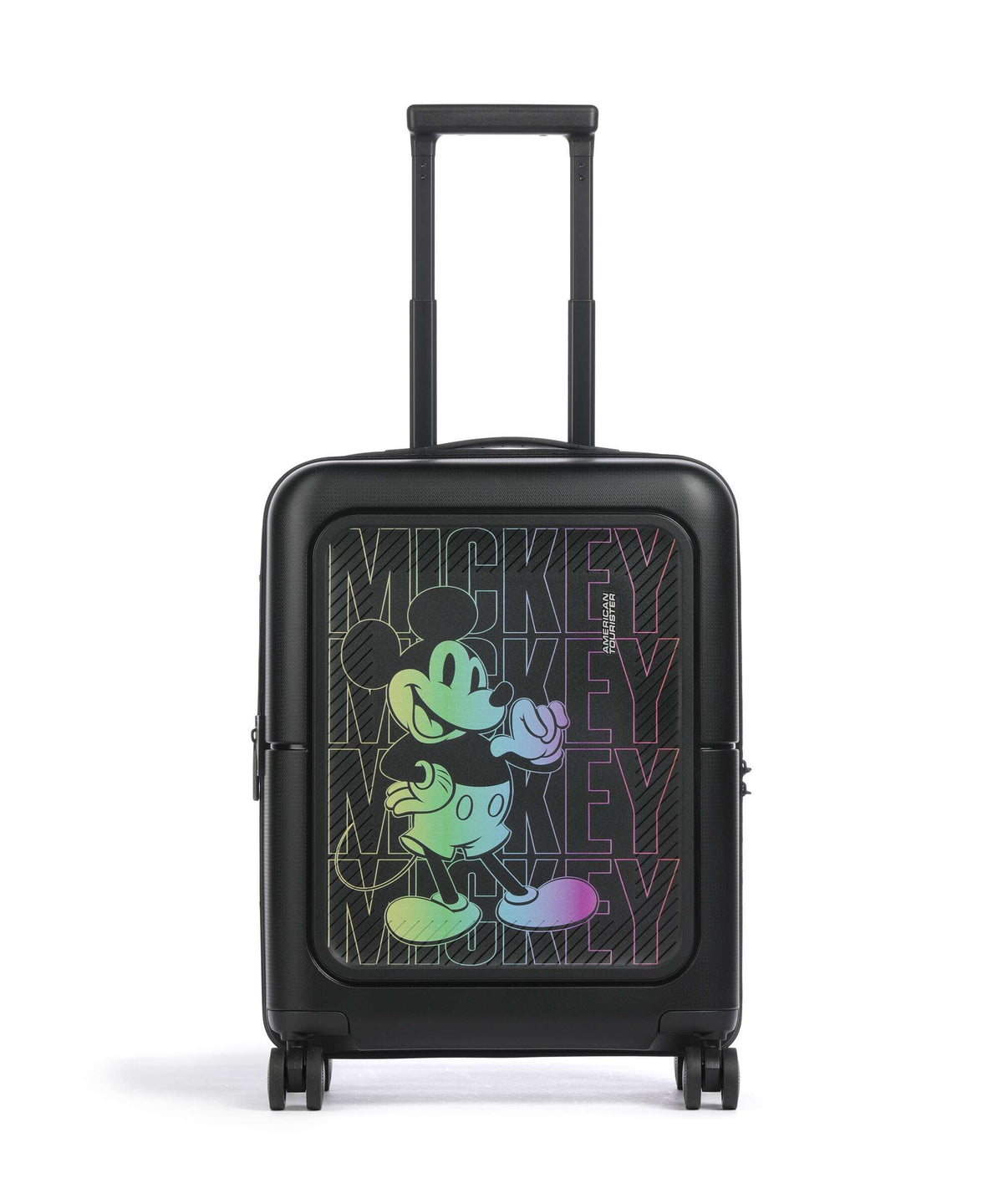 American Tourister Dashpop Disney Spinner (4 wheels) mickey neon gradient