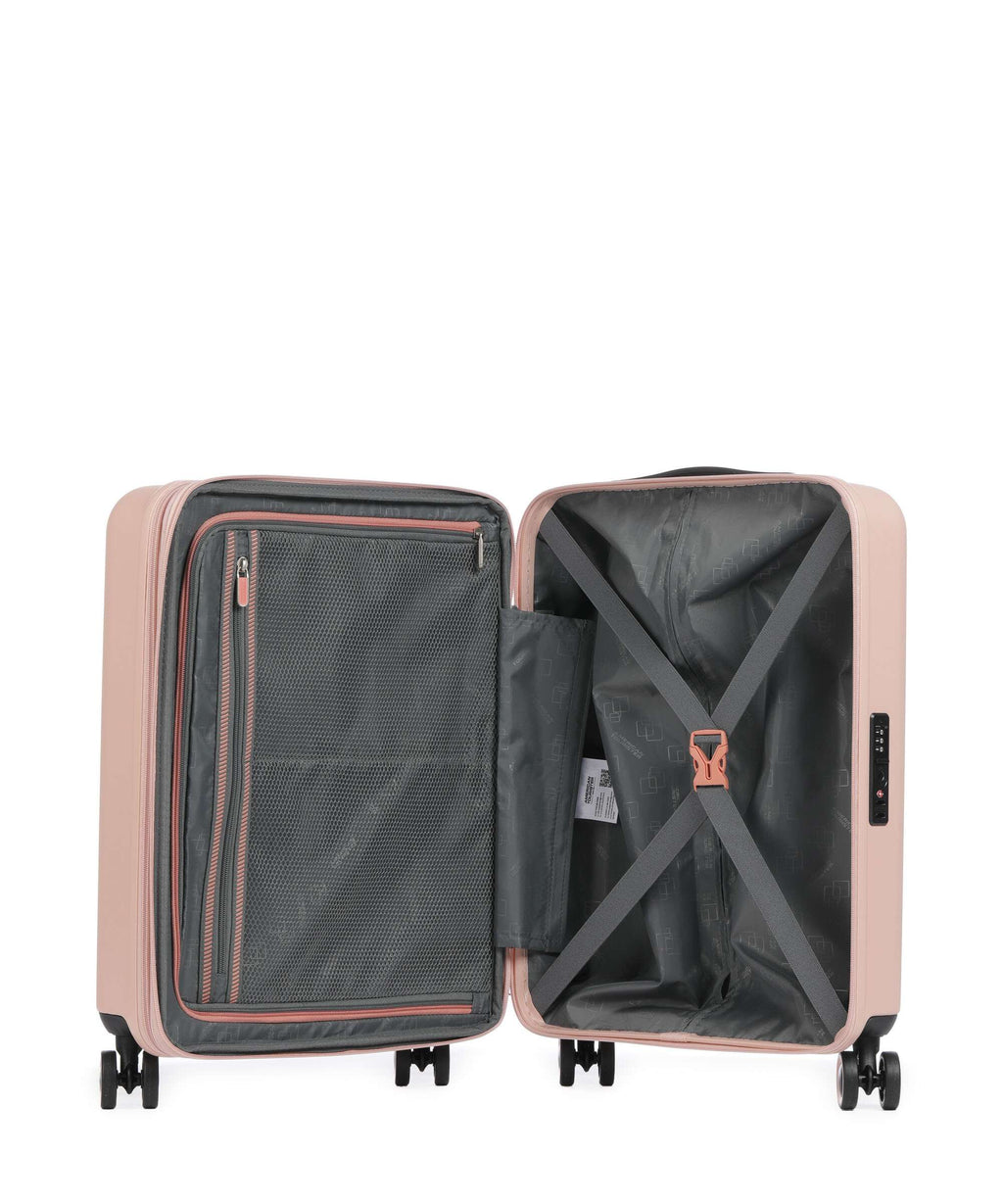 American Tourister Dynabelt Spinner (4 wheels) sandy rose