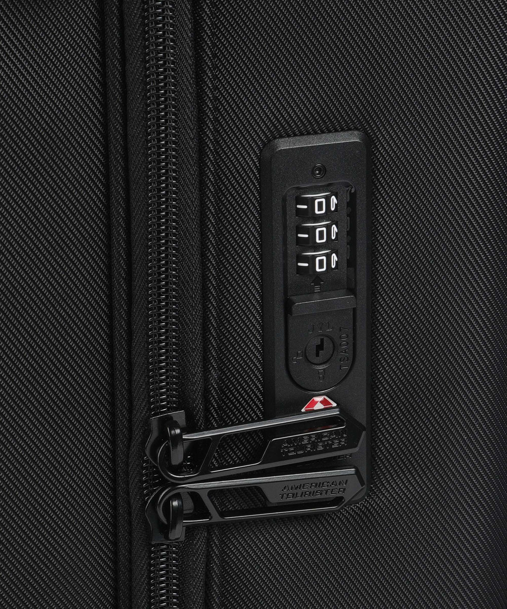 American Tourister Urban Track S Spinner (4 wheels) asphalt black