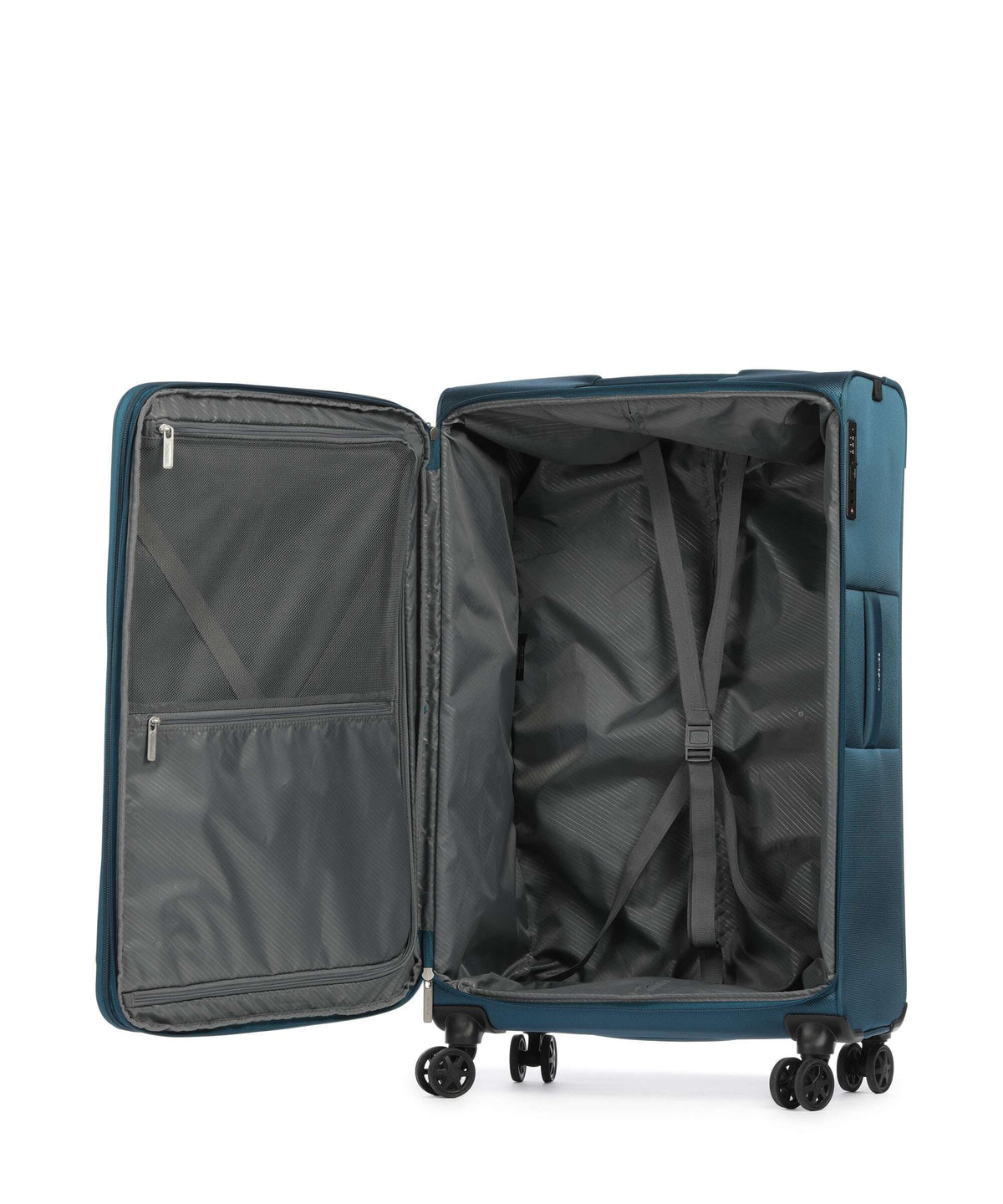 Samsonite Base Breeze Spinner (4 wheels) petrol blue